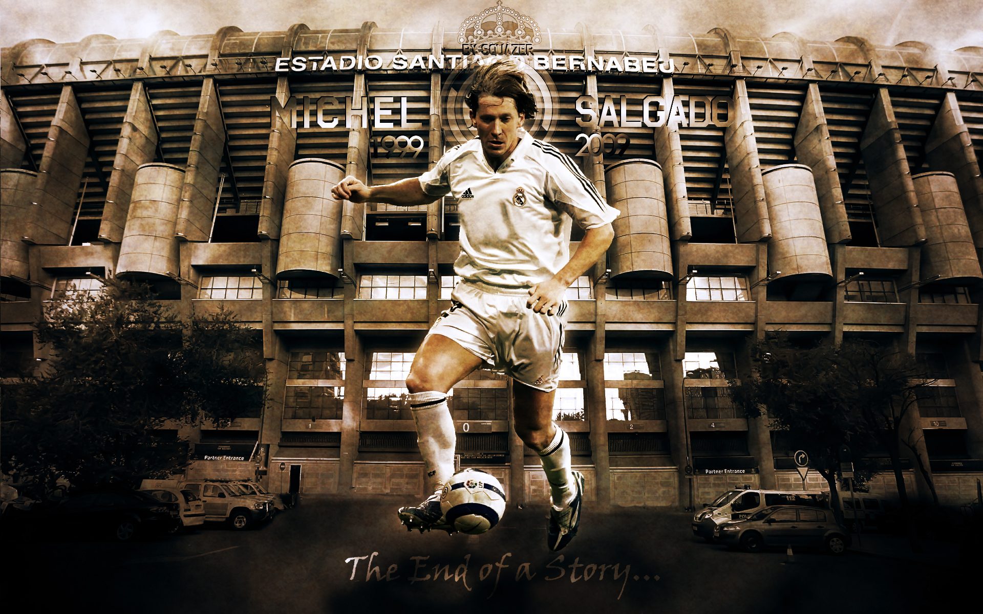 Laden Sie das Sport, Fußball, Real Madrid Cf, Michel Salgado-Bild kostenlos auf Ihren PC-Desktop herunter