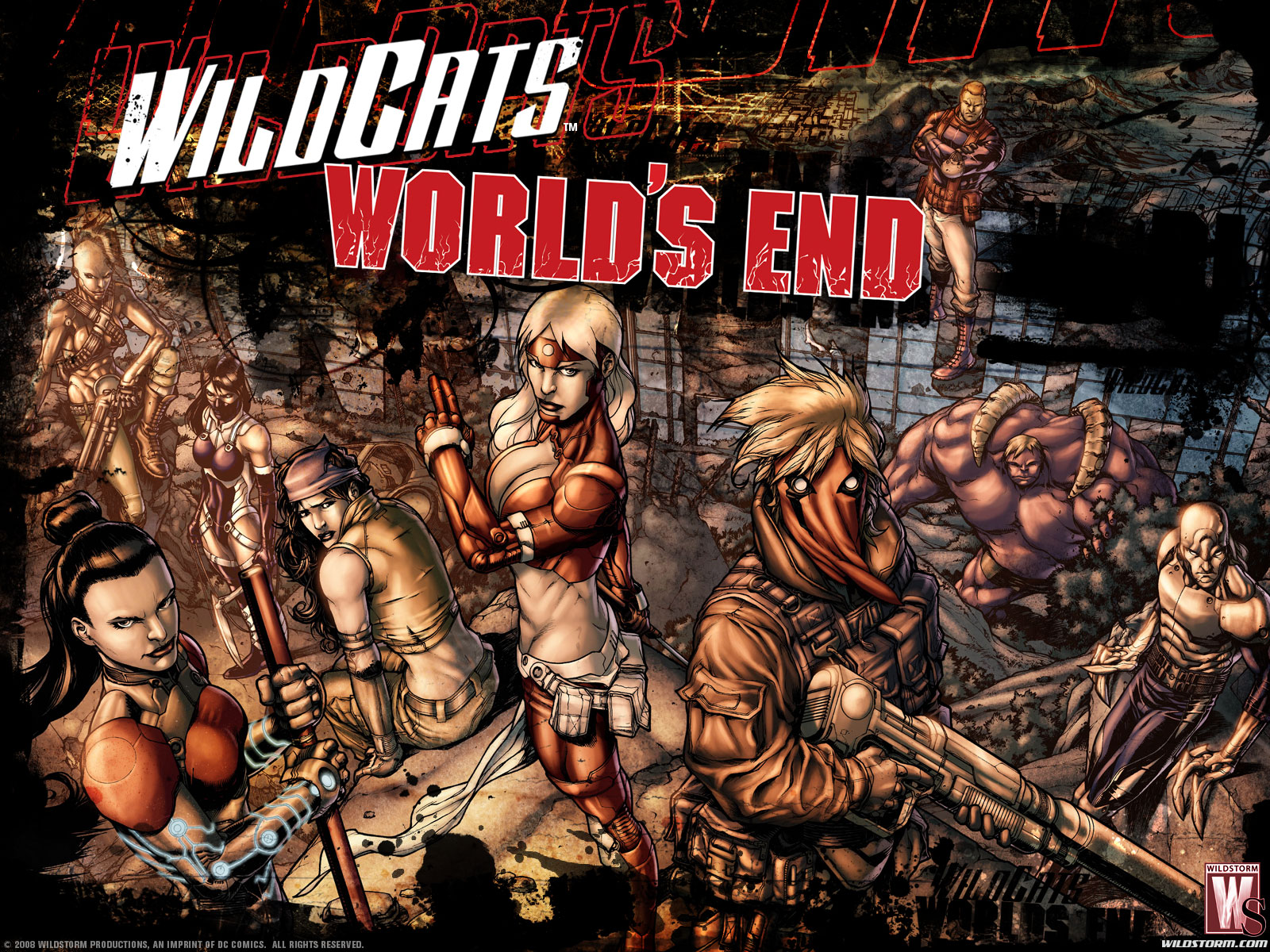 583718 Hintergrundbild herunterladen comics, american wildcats - Bildschirmschoner und Bilder kostenlos