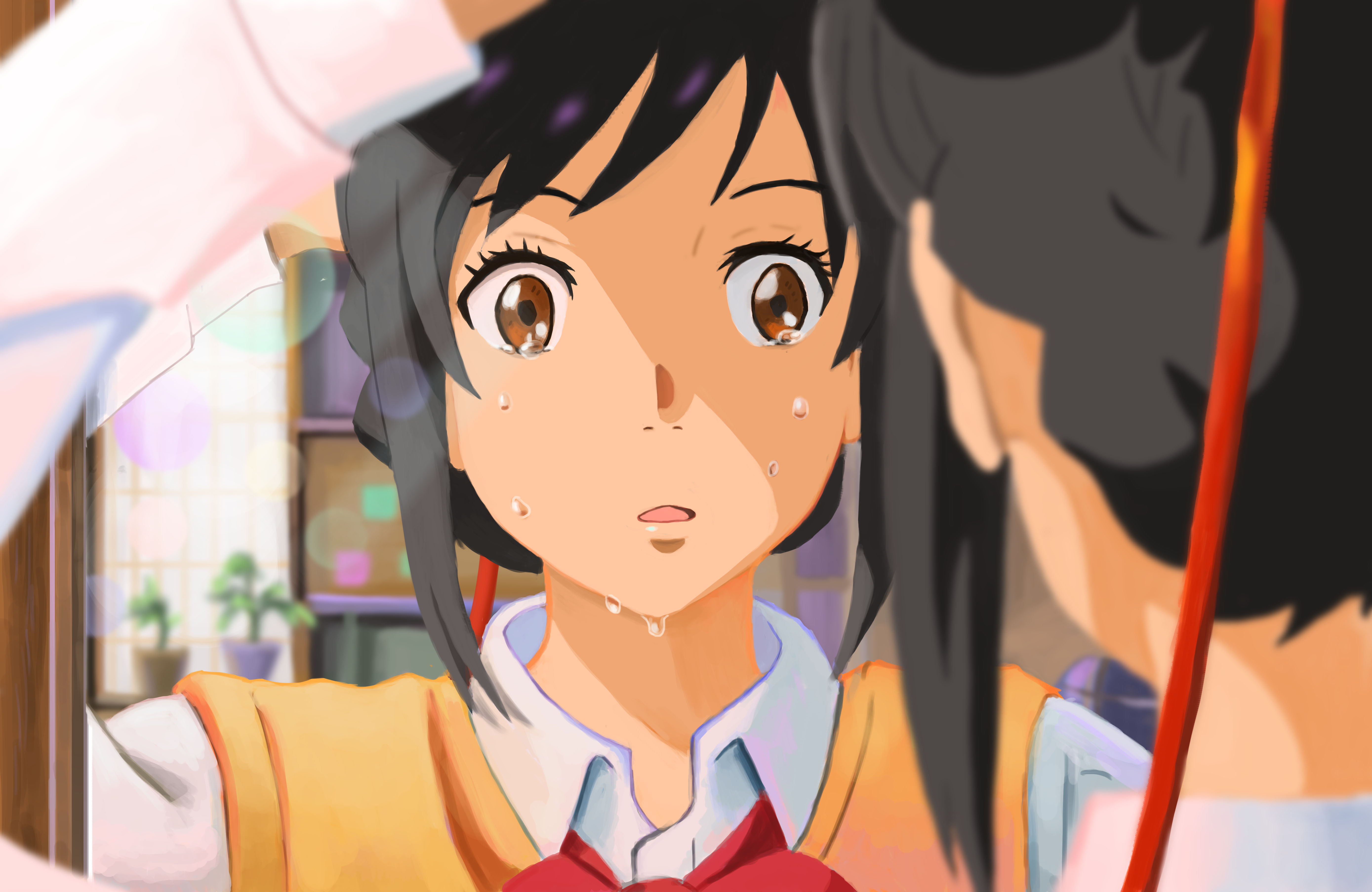 Téléchargez gratuitement l'image Animé, Your Name, Kimi No Na Wa, Mitsuha Miyamizu sur le bureau de votre PC