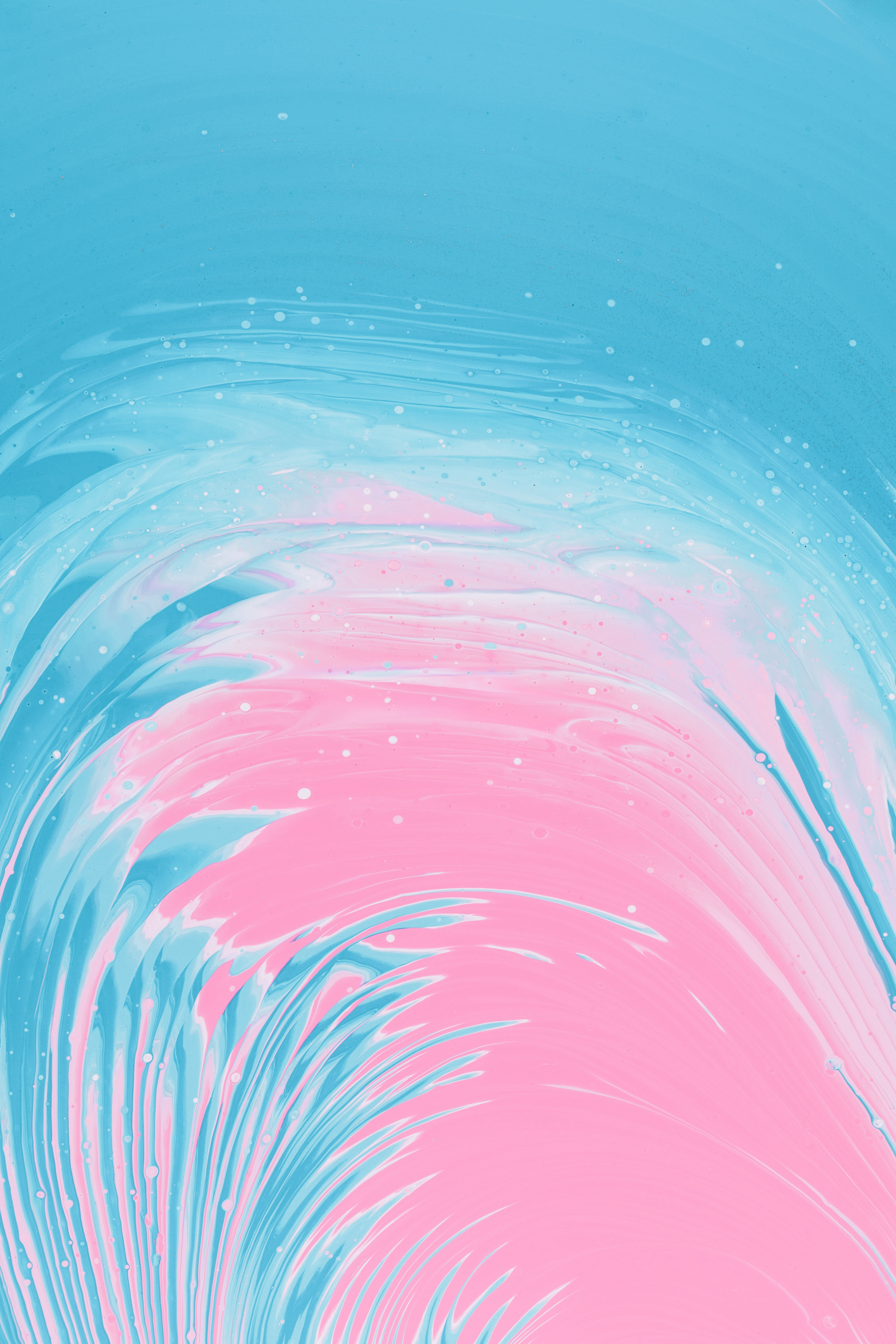 Free download wallpaper Pink, Paint, Abstract, Divorces, Lines on your PC desktop