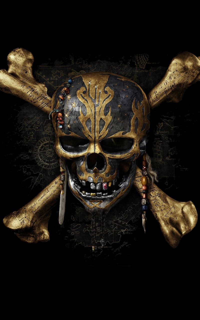 Download mobile wallpaper Pirates Of The Caribbean, Skull, Movie, Pirates Of The Caribbean: Dead Men Tell No Tales for free.