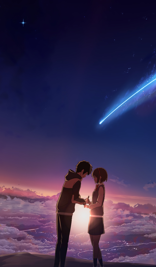 Baixar papel de parede para celular de Anime, Your Name, Kimi No Na Wa, Mitsuha Miyamizu, Taki Tachibana gratuito.