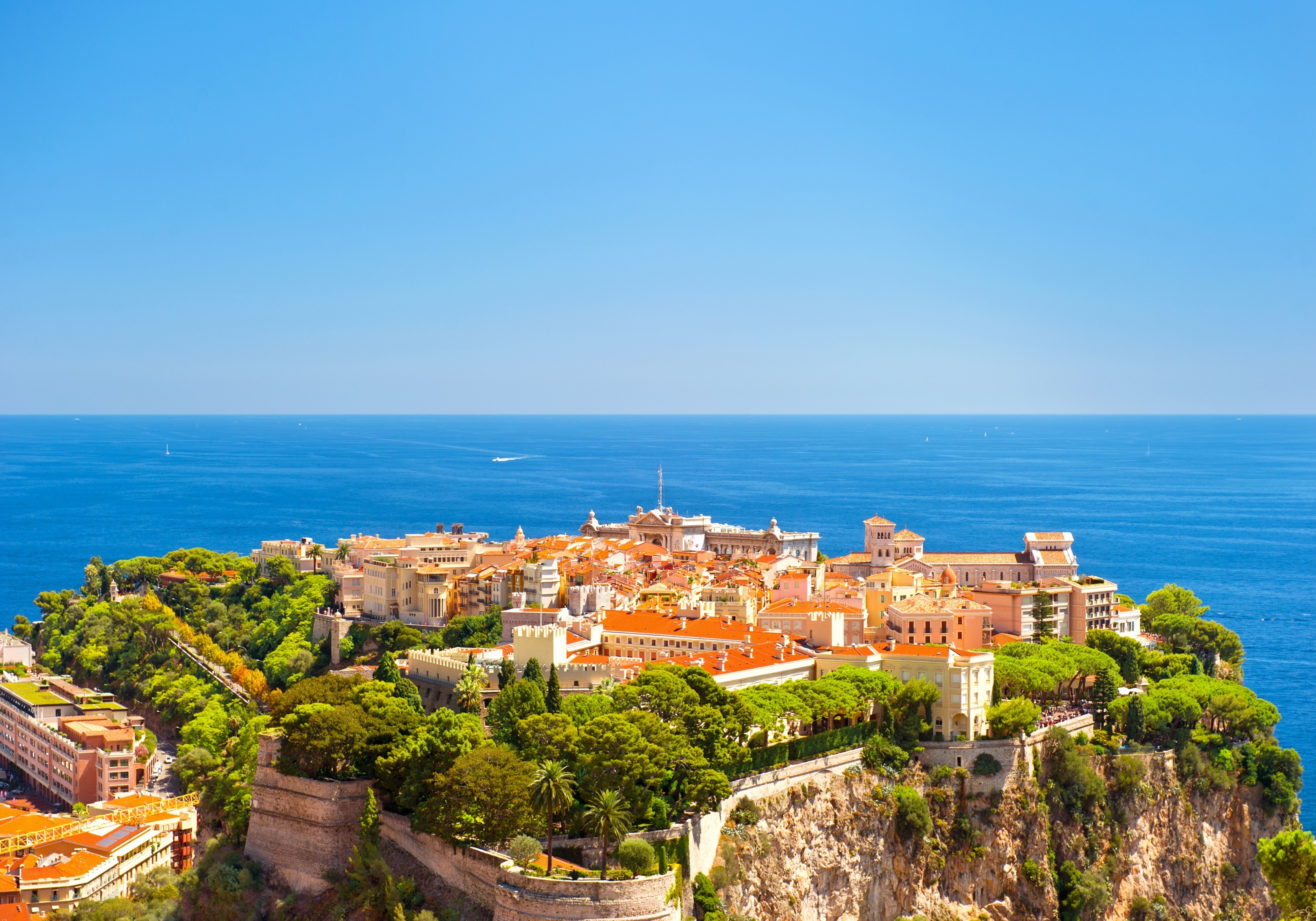 Free download wallpaper Cities, Sea, Monaco, Man Made on your PC desktop