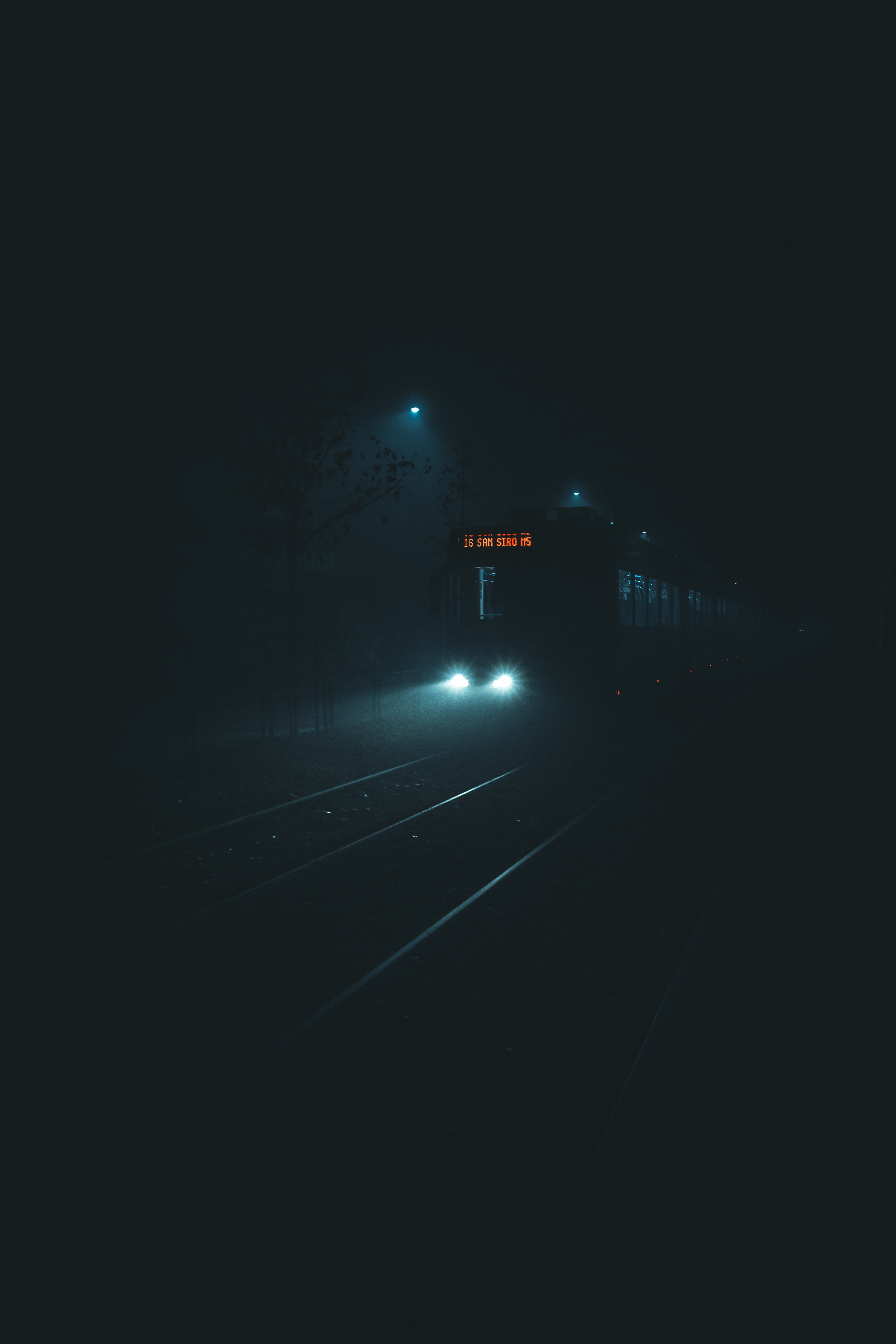 night, dark, darkness, train