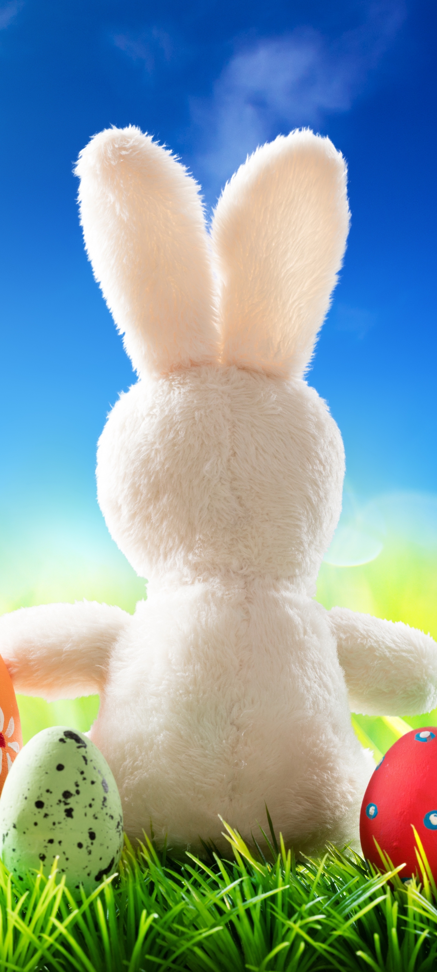 Download mobile wallpaper Easter, Holiday, Stuffed Animal for free.