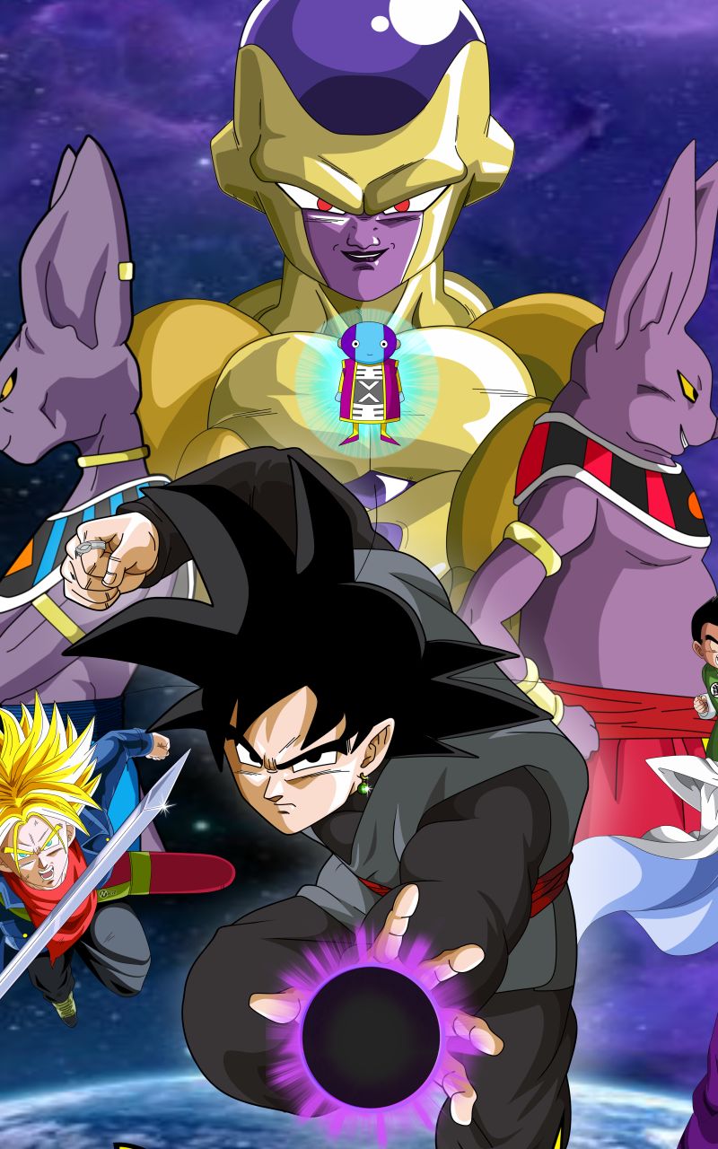 Baixar papel de parede para celular de Anime, Esfera Do Dragão, Trunks (Dragon Ball), Goku Negro gratuito.