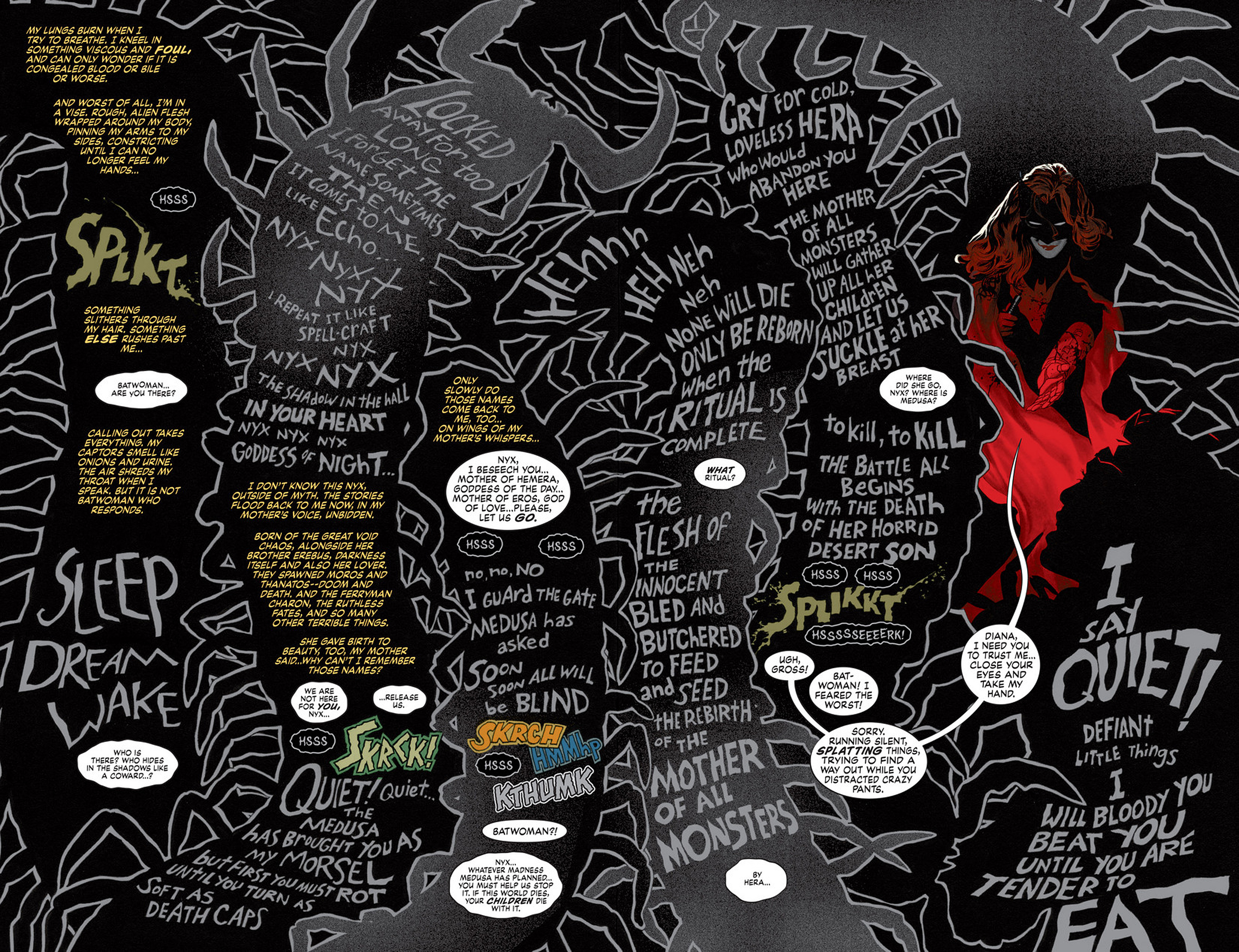 Baixe gratuitamente a imagem História Em Quadrinhos, Batwoman na área de trabalho do seu PC