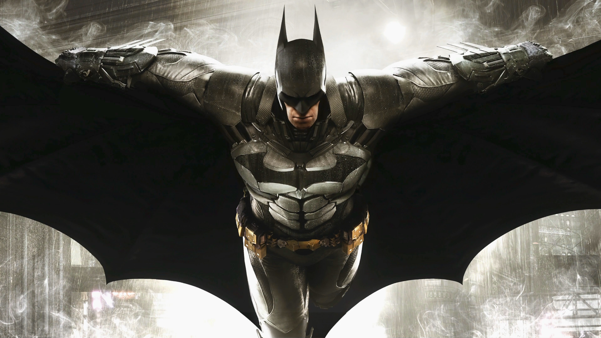 358266 descargar fondo de pantalla batman: arkham knight, videojuego, hombre murciélago, traje de murciélago: protectores de pantalla e imágenes gratis