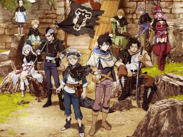 Handy-Wallpaper Animes, Black Clover kostenlos herunterladen.