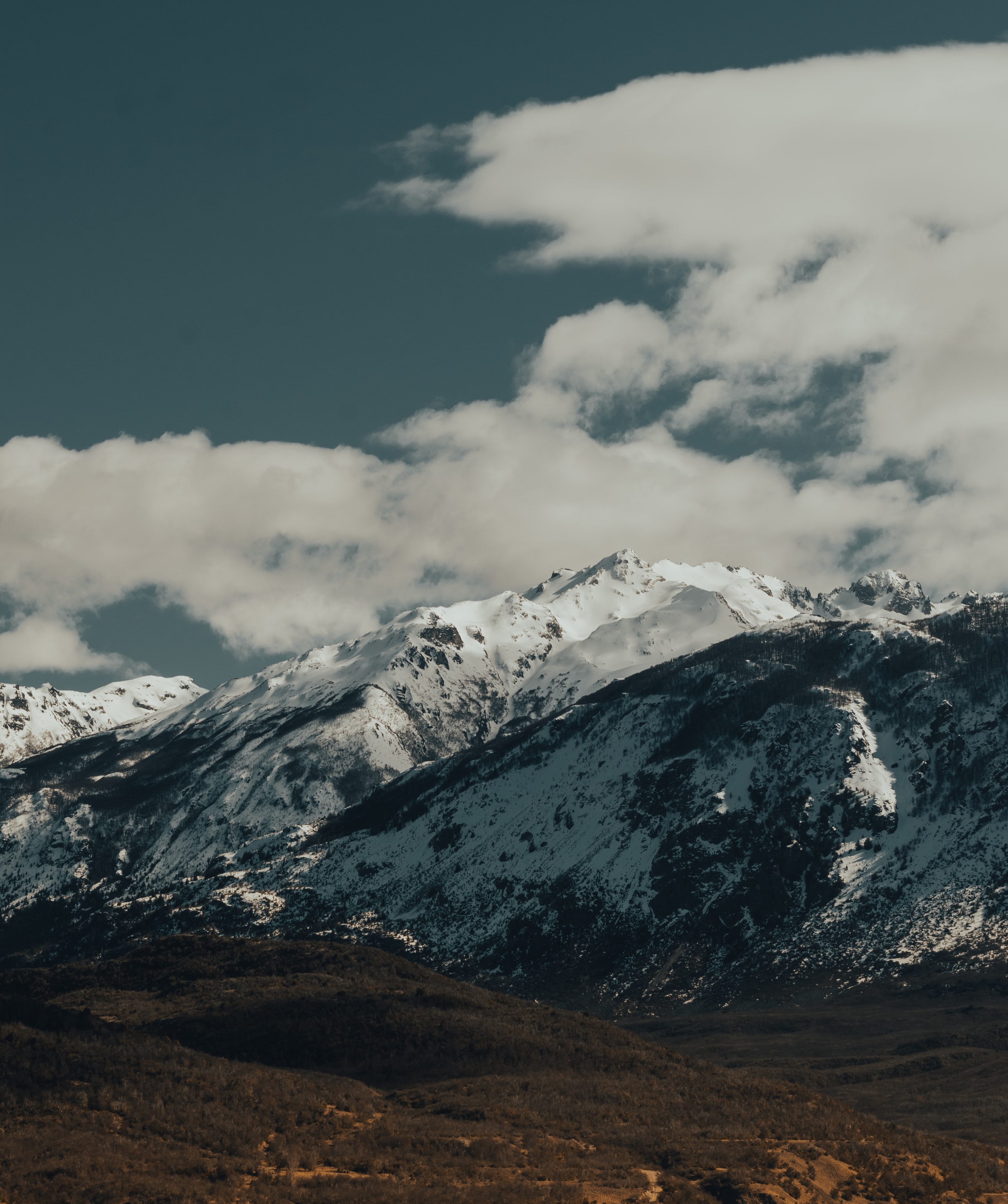 Descarga gratis la imagen Naturaleza, Cielo, Montañas, Nieve, Las Rocas, Rocas, Tops, Cubierto De Nieve, Nevado, Vértice en el escritorio de tu PC