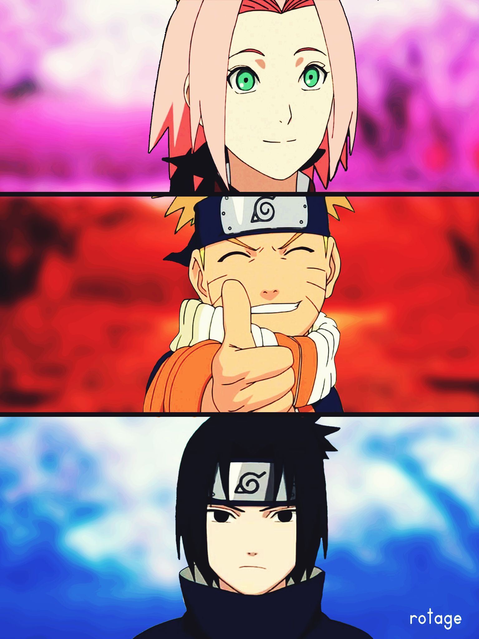 Download mobile wallpaper Anime, Naruto, Sasuke Uchiha, Sakura Haruno, Naruto Uzumaki for free.