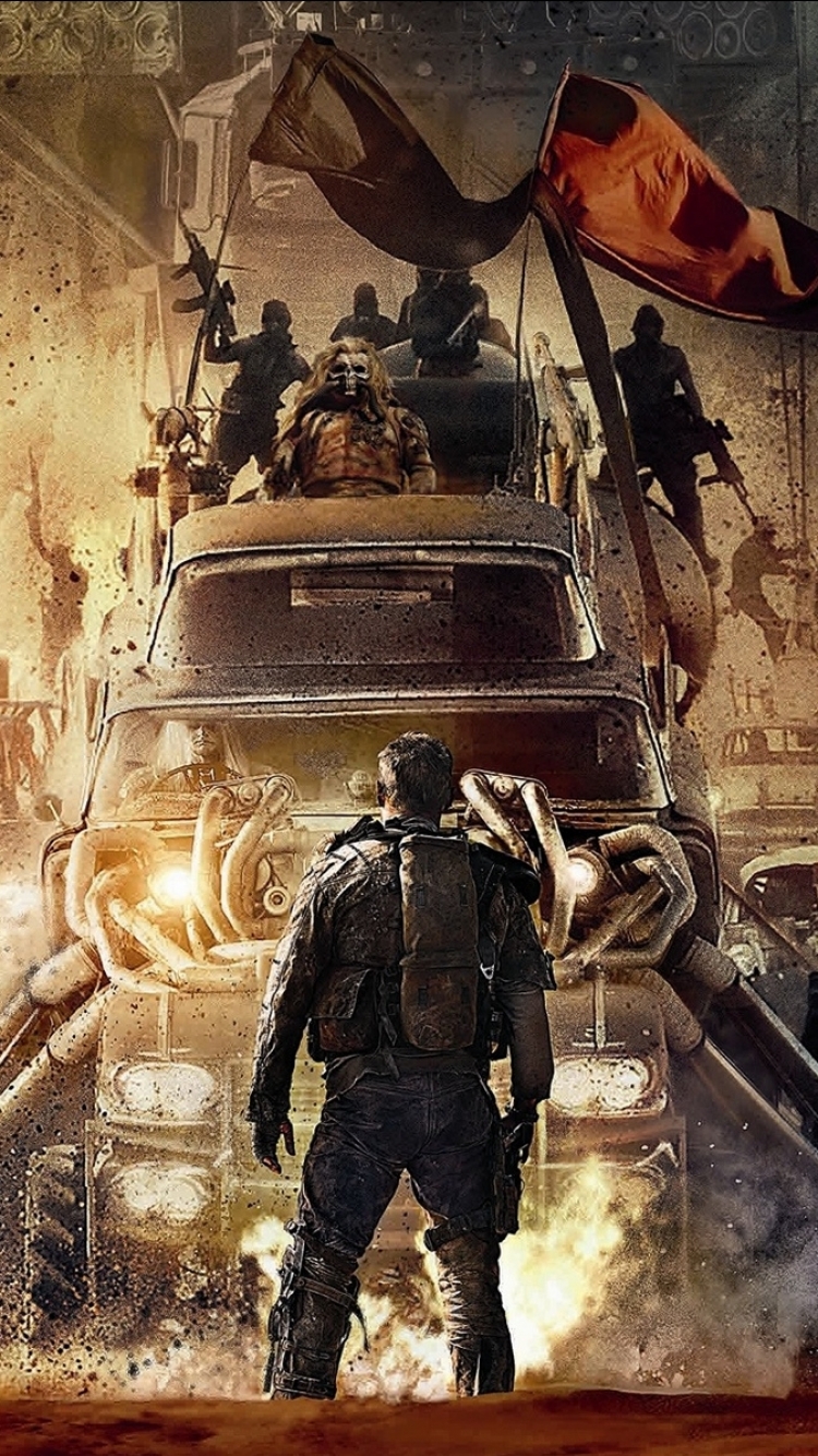 Handy-Wallpaper Filme, Mad Max: Fury Road, Max Rockatansky, Immortan Joe kostenlos herunterladen.