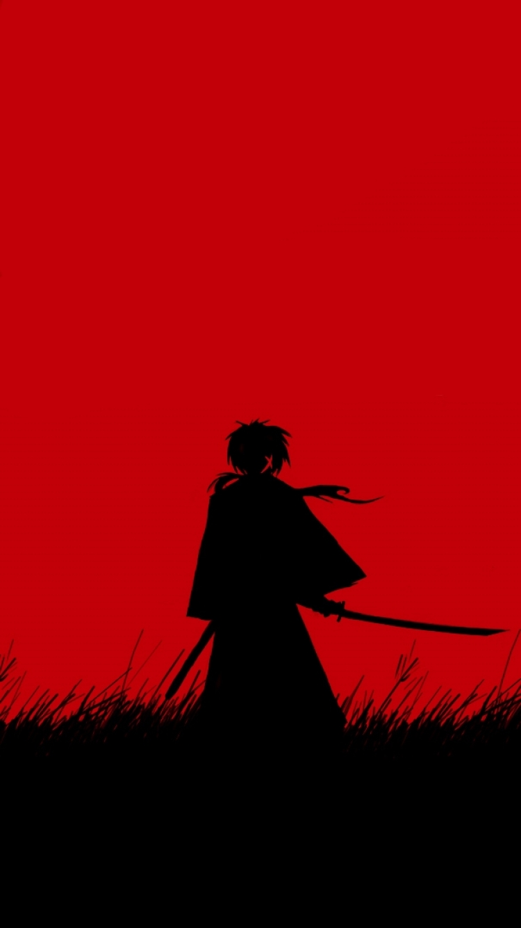 Handy-Wallpaper Animes, Rurôni Kenshin Meiji Kenkaku Romantan kostenlos herunterladen.