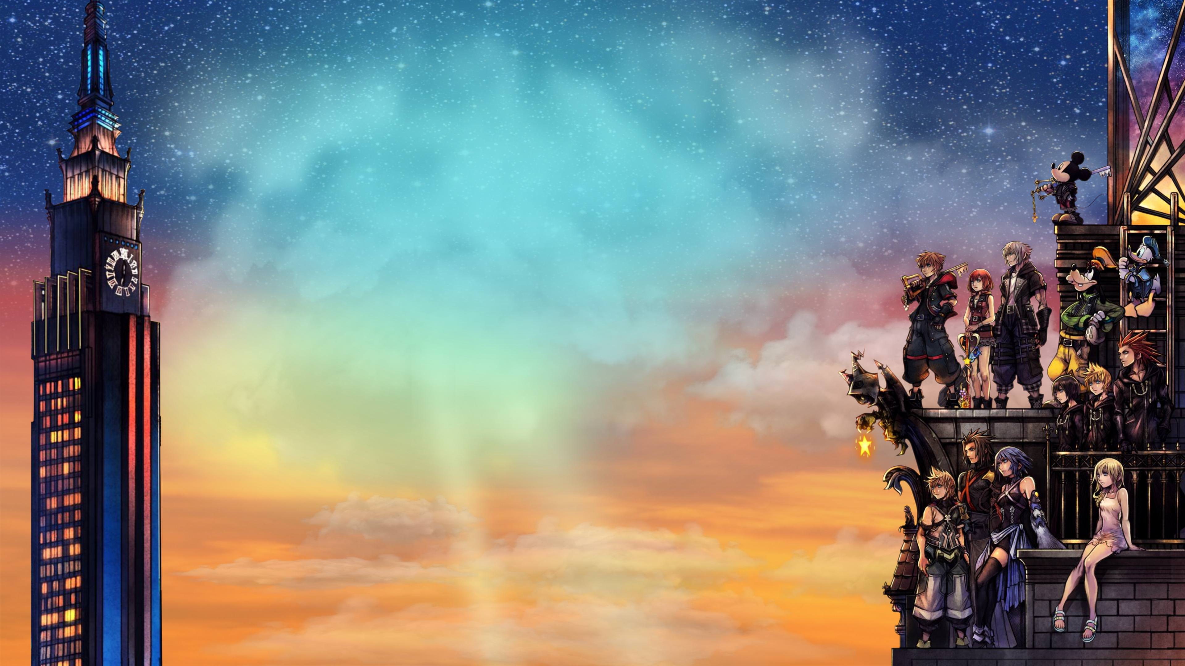 Laden Sie Kingdom Hearts Iii HD-Desktop-Hintergründe herunter