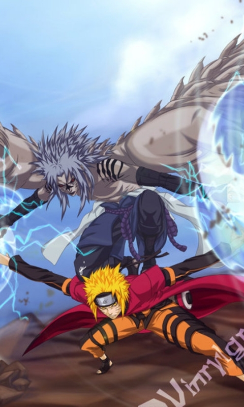 Download mobile wallpaper Anime, Naruto, Sasuke Uchiha, Naruto Uzumaki for free.