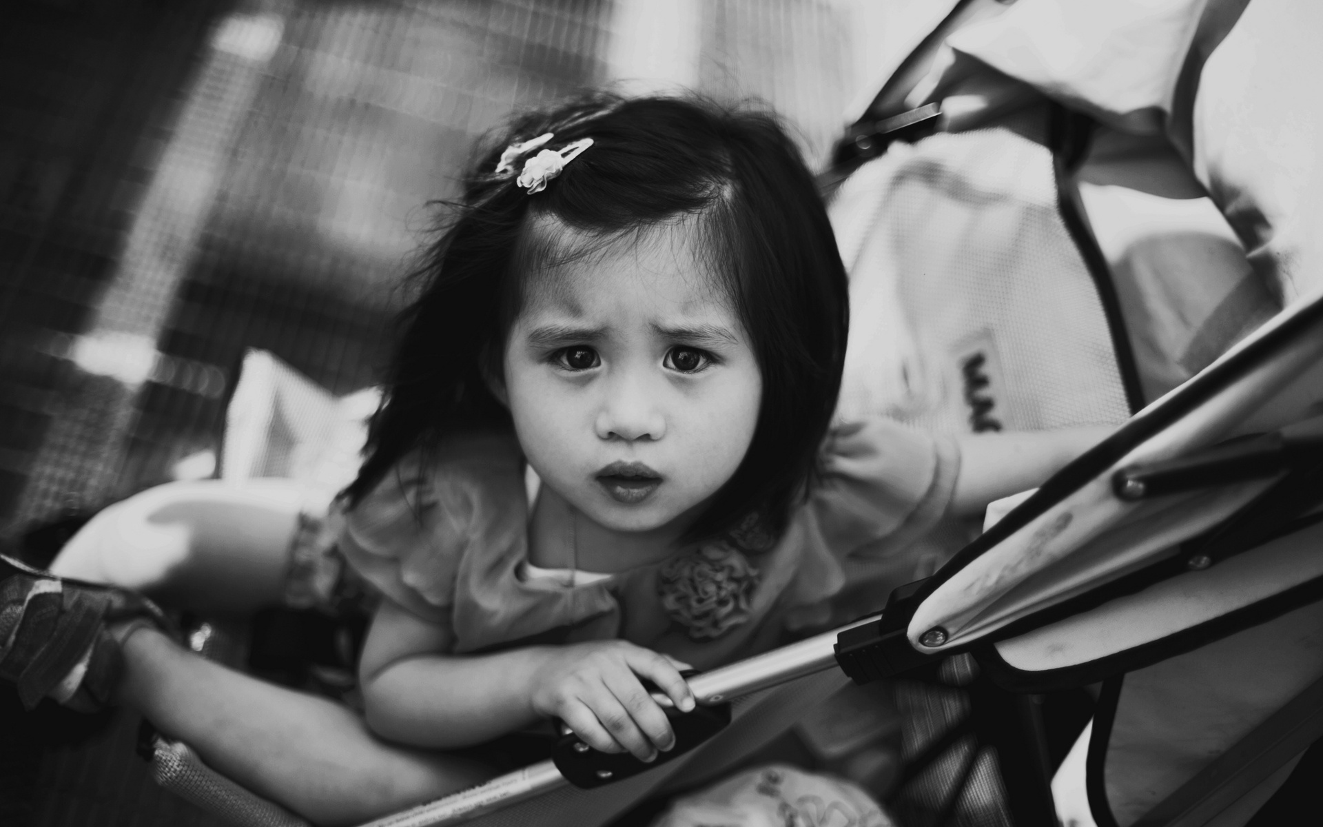 Download mobile wallpaper Child, Photography, Baby, Black & White for free.