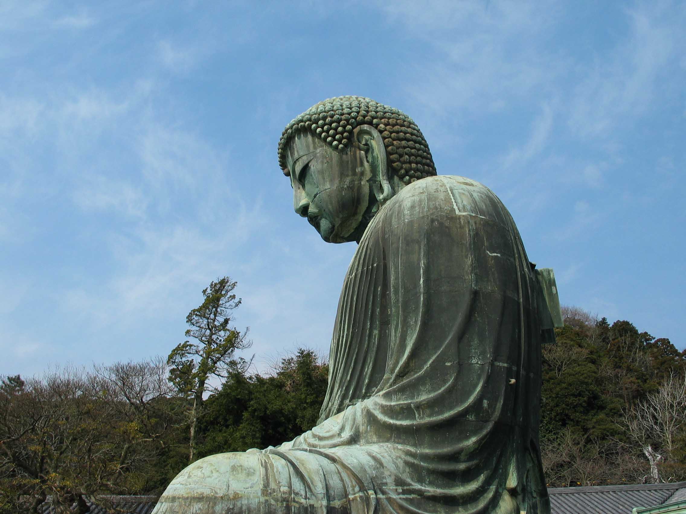 1075860 Hintergrundbild herunterladen religiös, buddha, statue - Bildschirmschoner und Bilder kostenlos