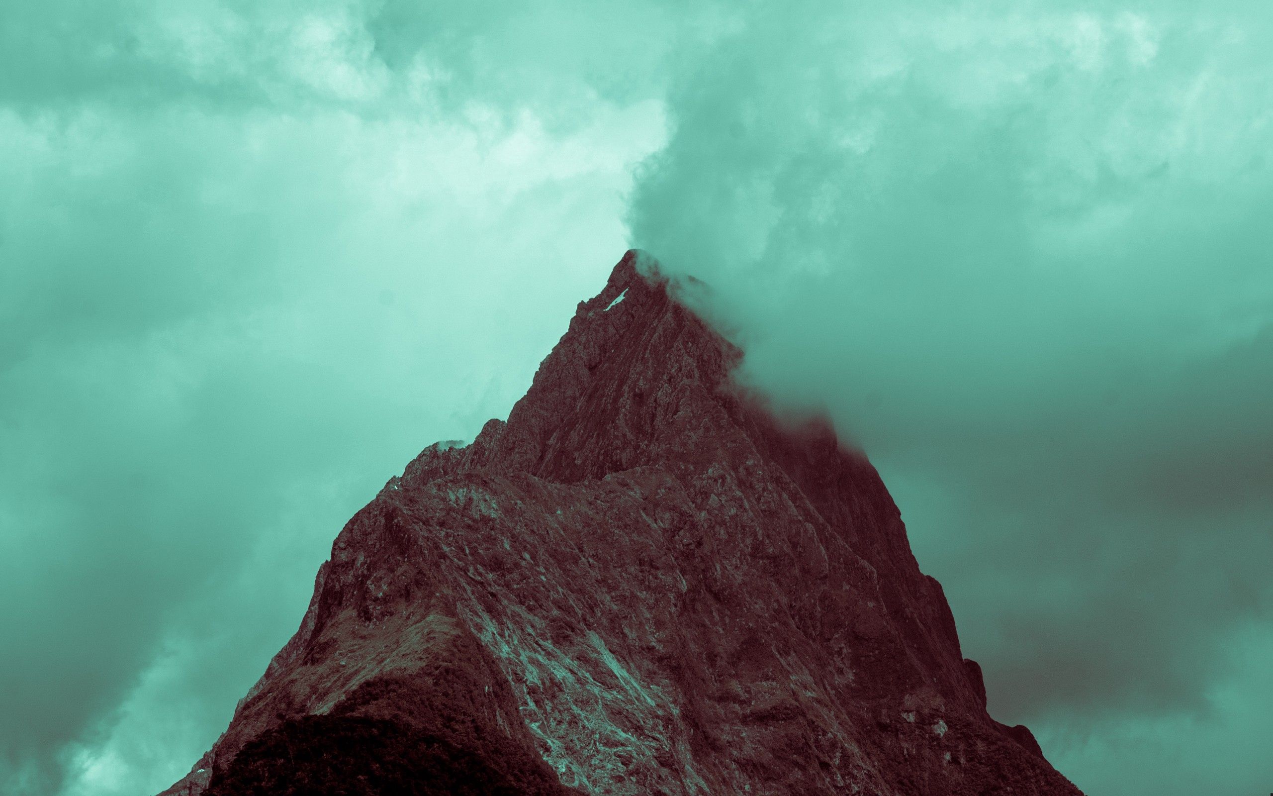 PCデスクトップに自然, 山脈, 霧, スカイ画像を無料でダウンロード