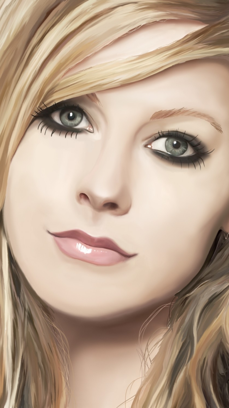 Handy-Wallpaper Musik, Avril Lavigne kostenlos herunterladen.