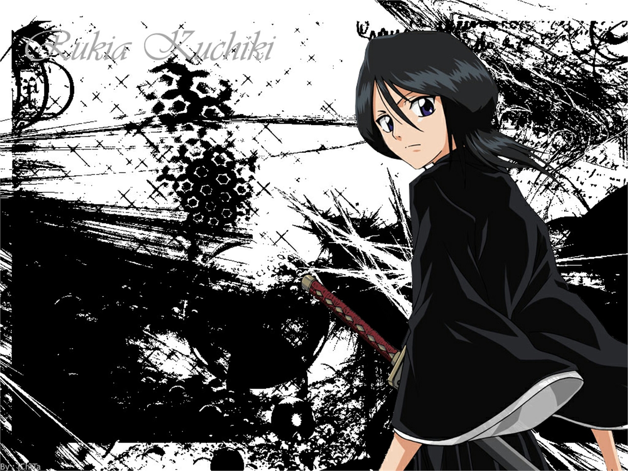 Download mobile wallpaper Anime, Bleach, Rukia Kuchiki for free.