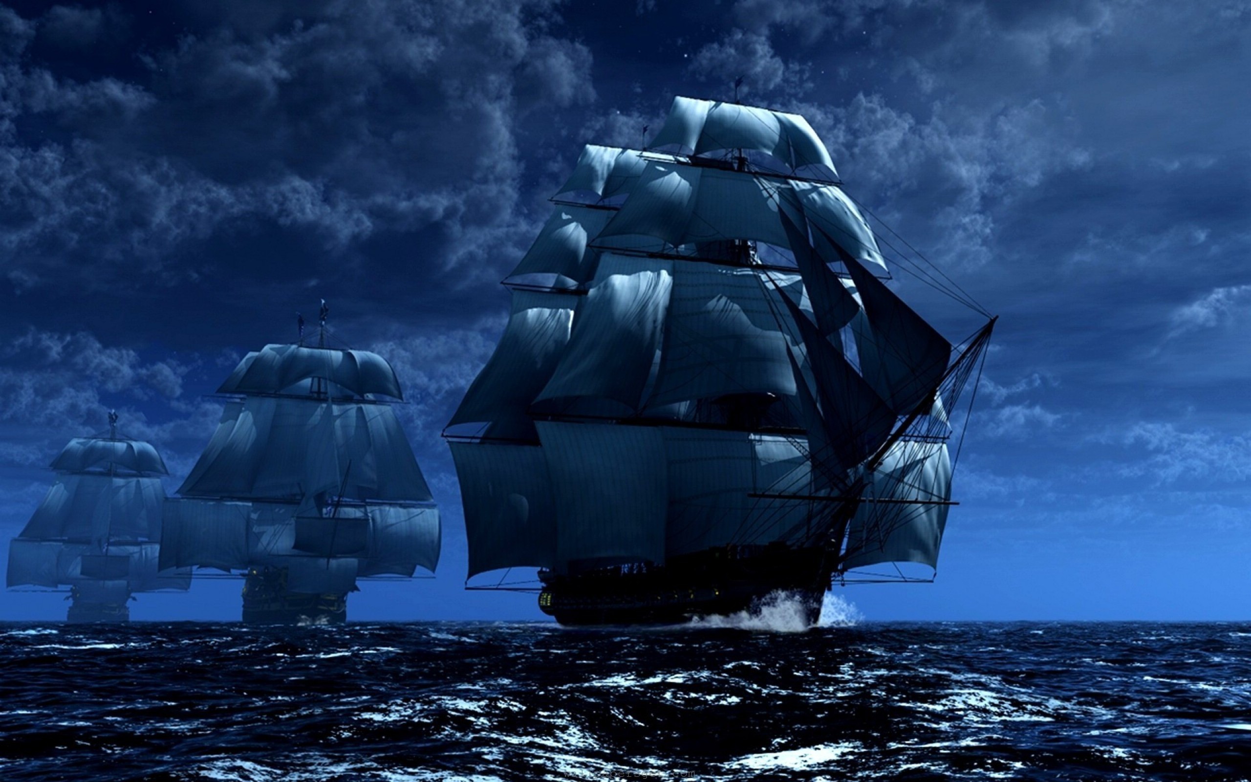 ships, transport, sea, blue