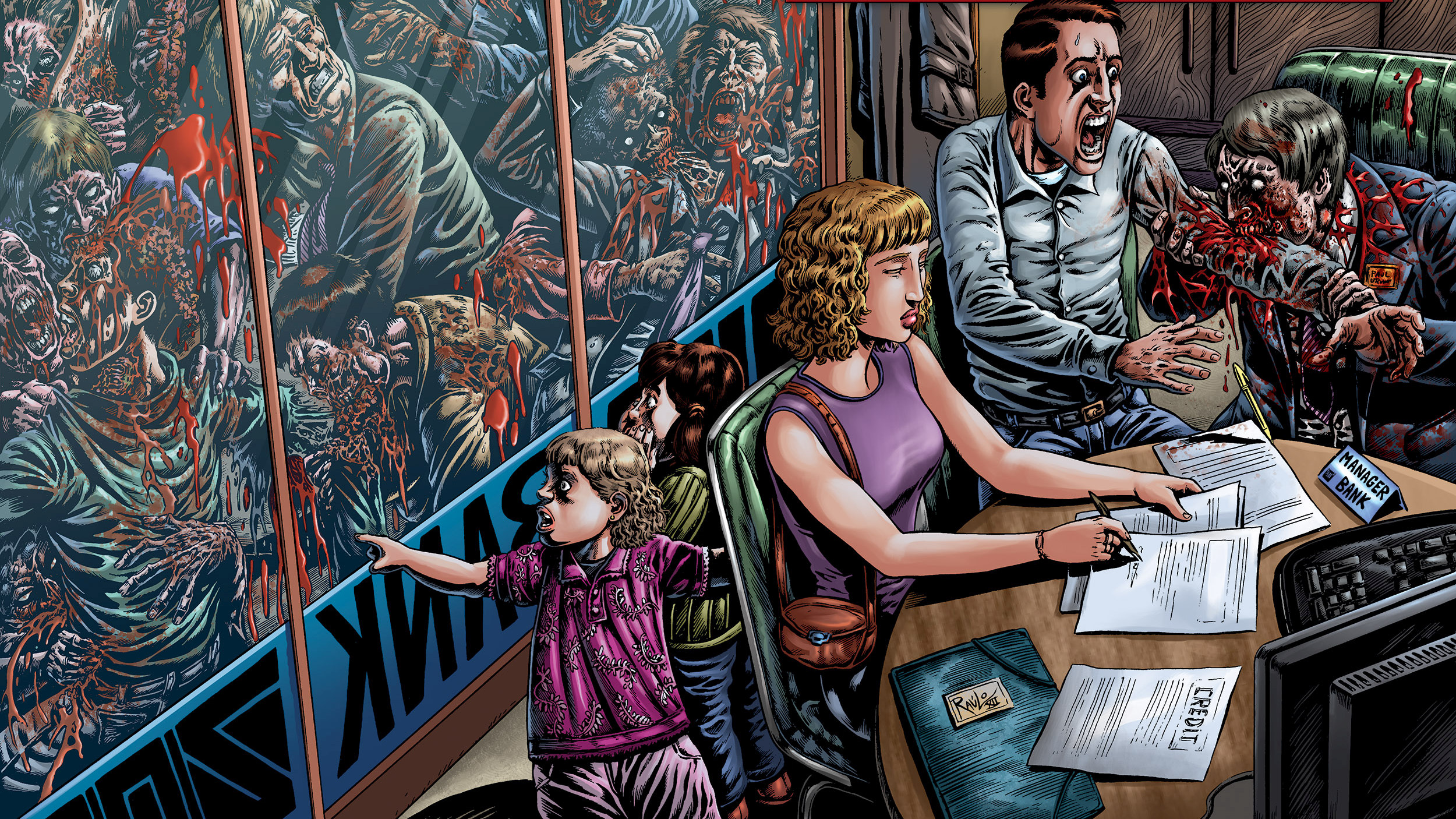 Free download wallpaper Comics, Night Of The Living Dead on your PC desktop