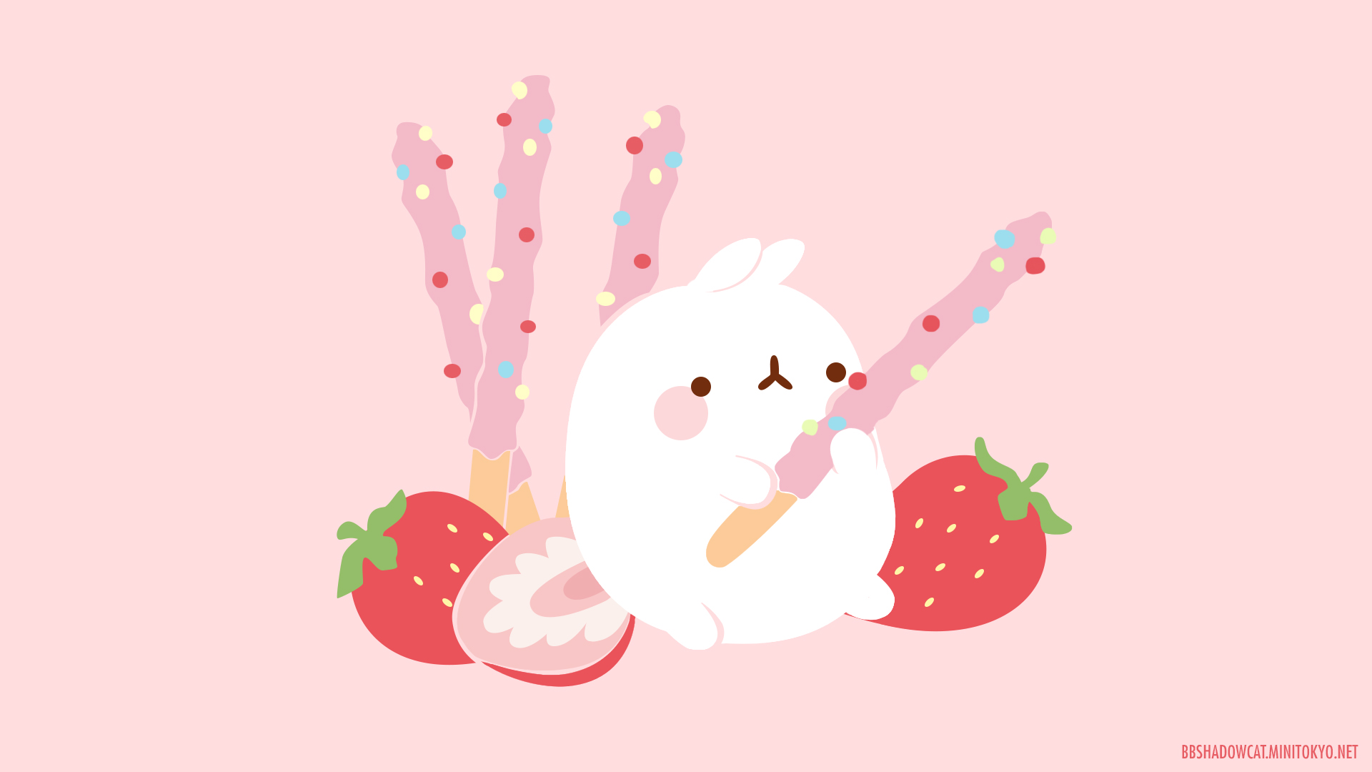 Free download wallpaper Anime, Molang on your PC desktop