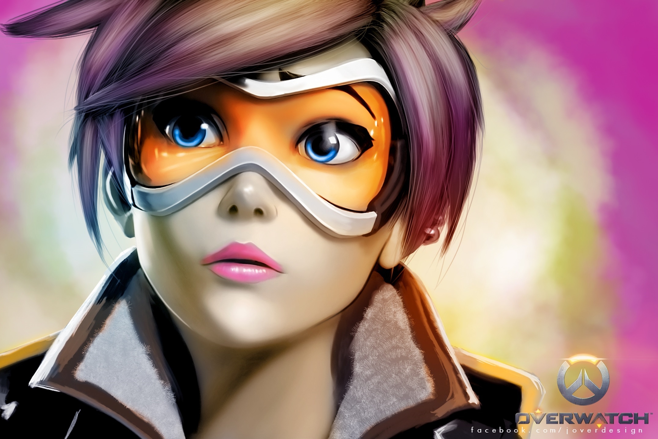 Завантажити шпалери безкоштовно Відеогра, Надзор, Tracer (Overwatch) картинка на робочий стіл ПК