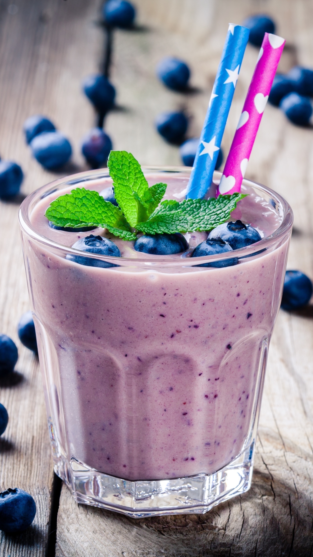 Download mobile wallpaper Food, Blueberry, Still Life, Glass, Berry, Fruit, Drink, Smoothie for free.