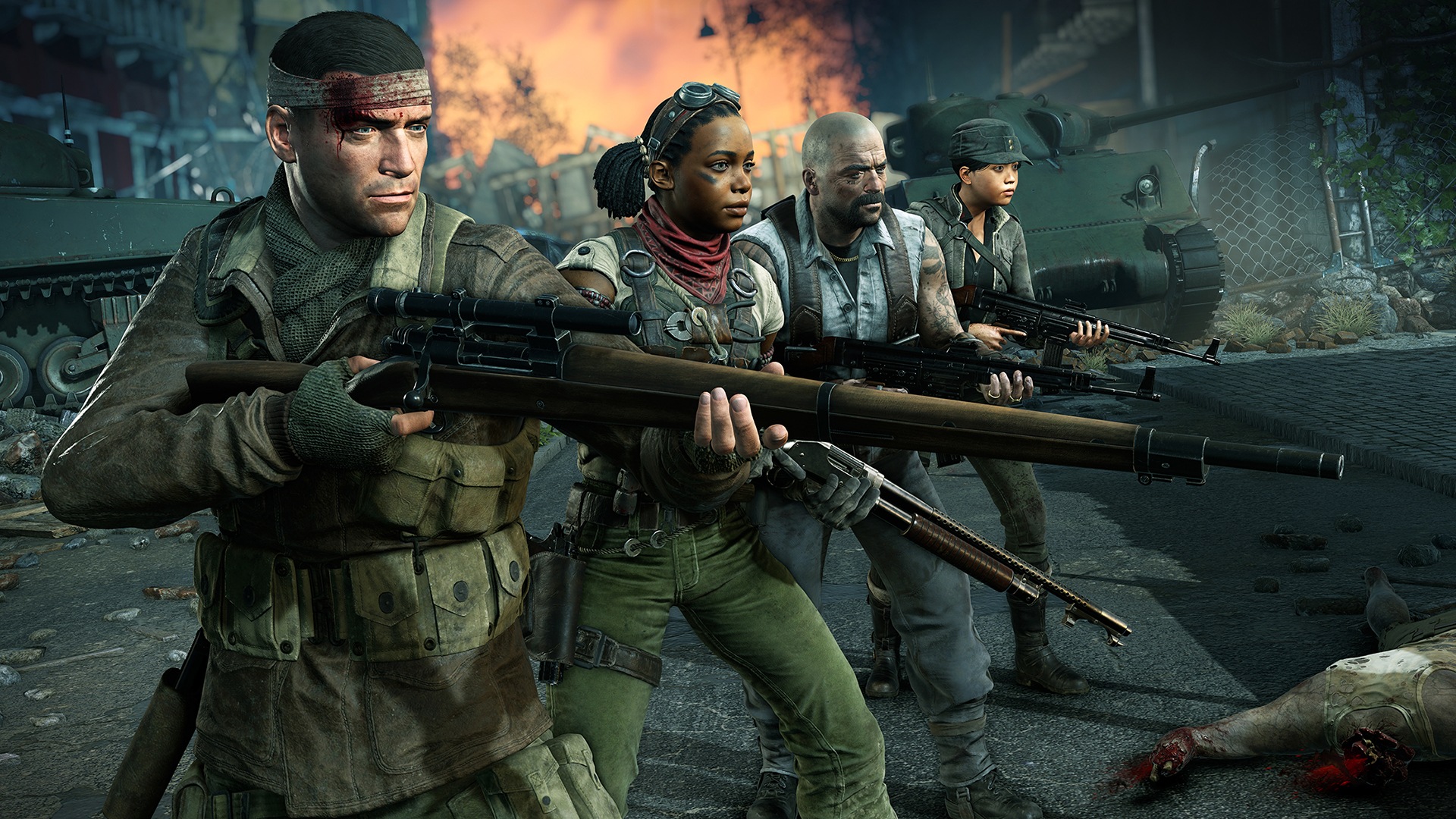 975857 Hintergrundbild herunterladen computerspiele, zombie army 4: dead war - Bildschirmschoner und Bilder kostenlos