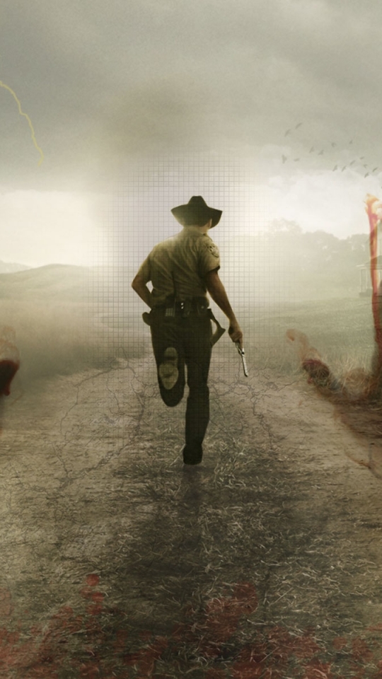 Download mobile wallpaper Andrew Lincoln, Tv Show, The Walking Dead, Rick Grimes for free.