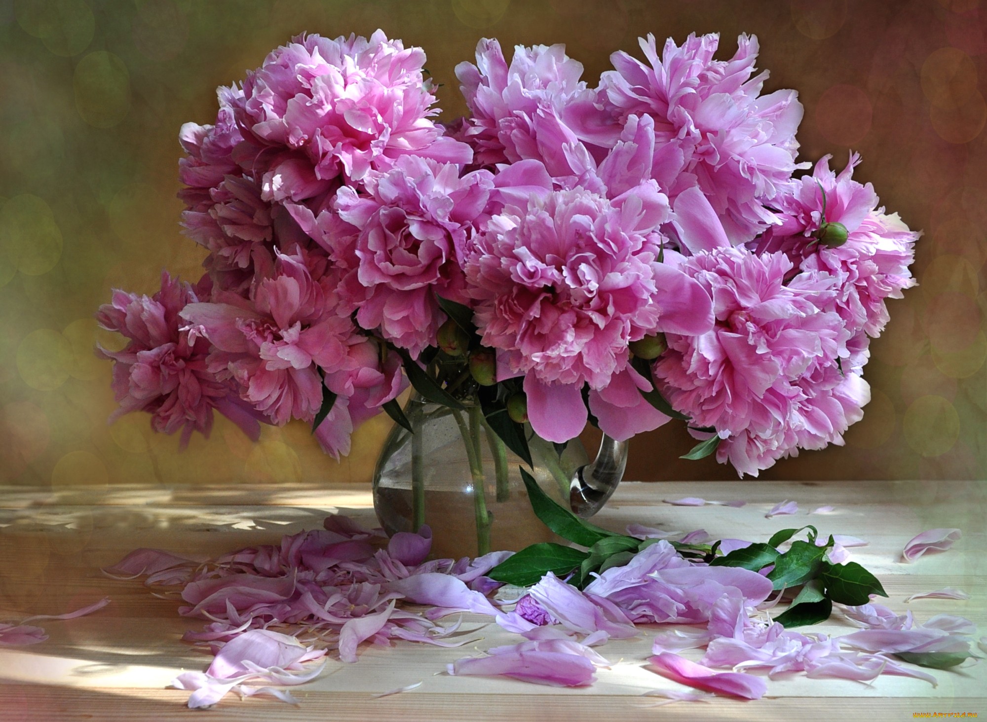 PCデスクトップに花, 地球, 花瓶, 牡丹, マンメイド, ピンクの花画像を無料でダウンロード