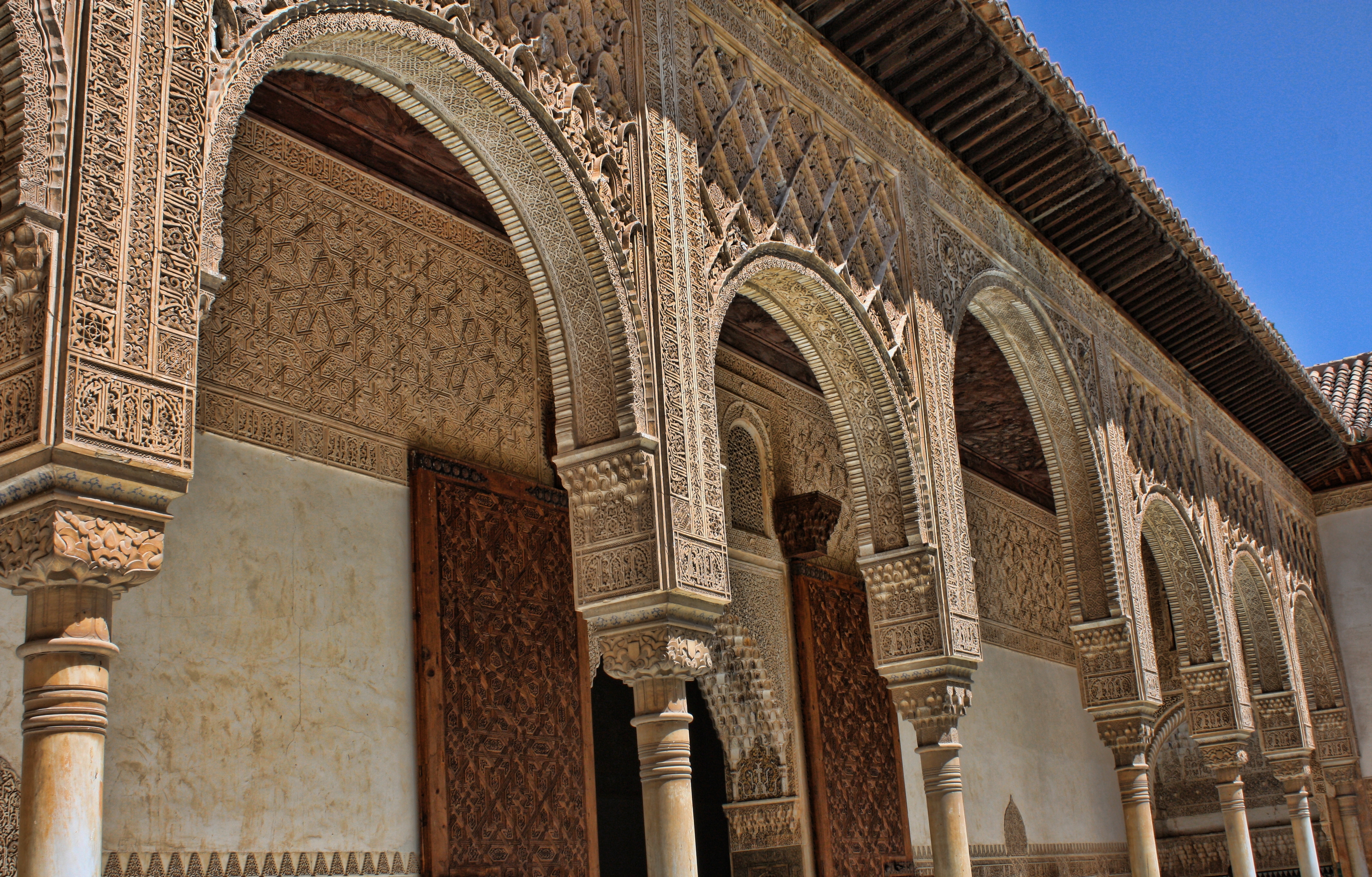 alhambra, man made, granada, spain, castles