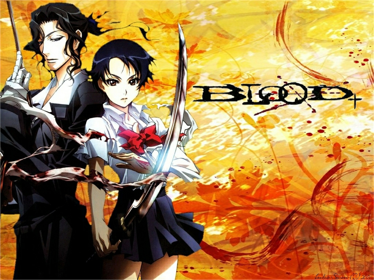 Handy-Wallpaper Animes, Blut+ kostenlos herunterladen.