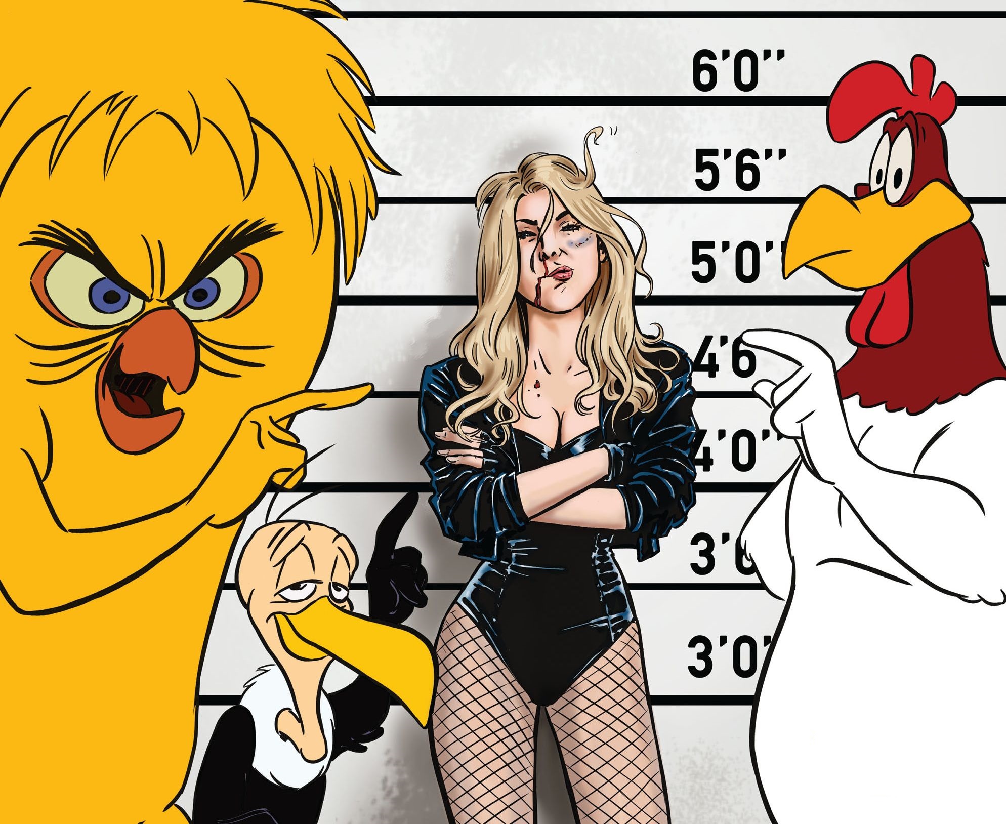 Download mobile wallpaper Cartoon, Comics, Looney Tunes, Black Canary for free.