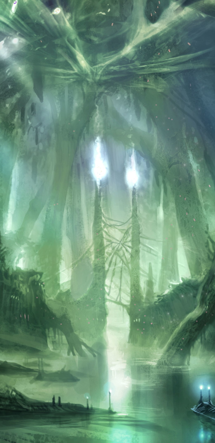 Download mobile wallpaper Fantasy, Forest for free.