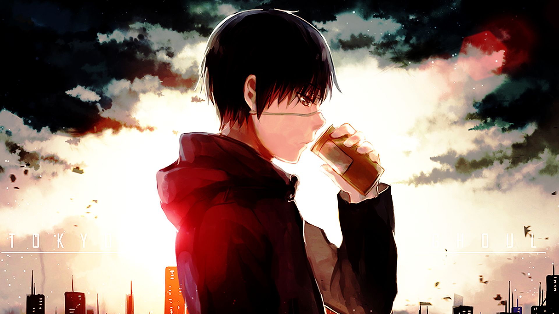 Handy-Wallpaper Animes, Ken Kanek, Tokyo Ghoul kostenlos herunterladen.