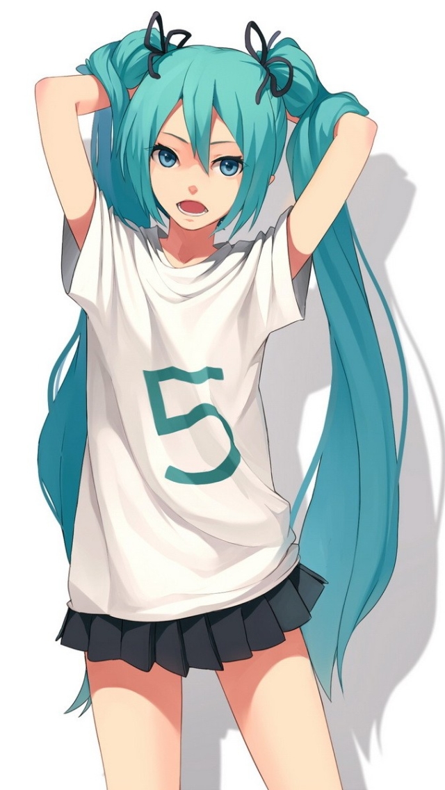 Download mobile wallpaper Anime, Vocaloid, Hatsune Miku for free.