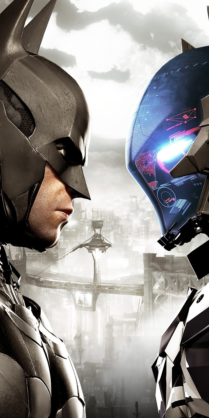 Descarga gratuita de fondo de pantalla para móvil de Videojuego, Superhéroe, Hombre Murciélago, Batman: Arkham Knight, Arkham Knight (Dc Cómics).