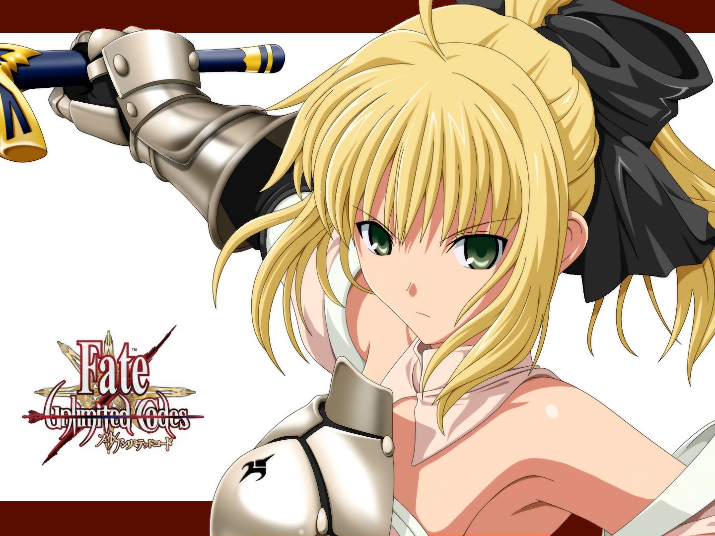 anime, fate/unlimited codes, saber lily, fate series