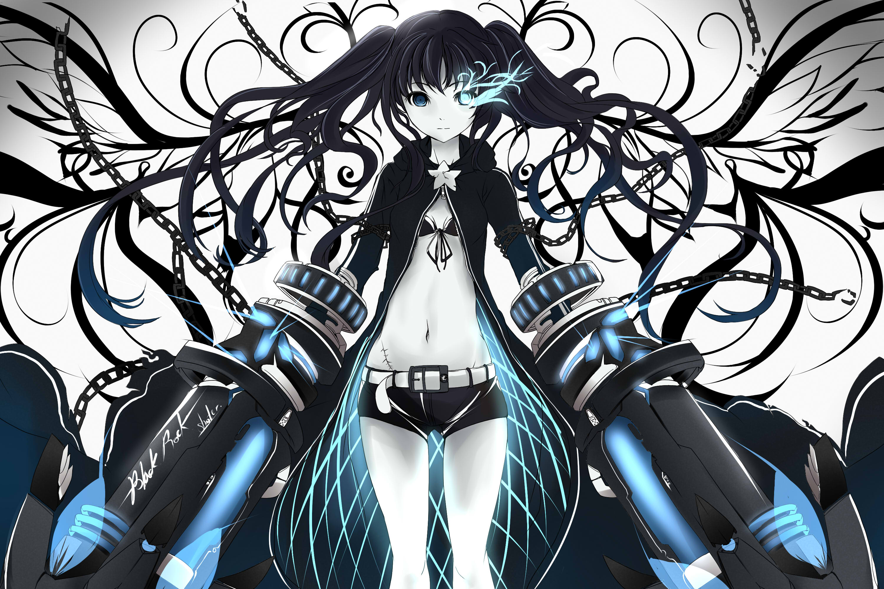 Téléchargez des papiers peints mobile Black Rock Shooter, Animé gratuitement.