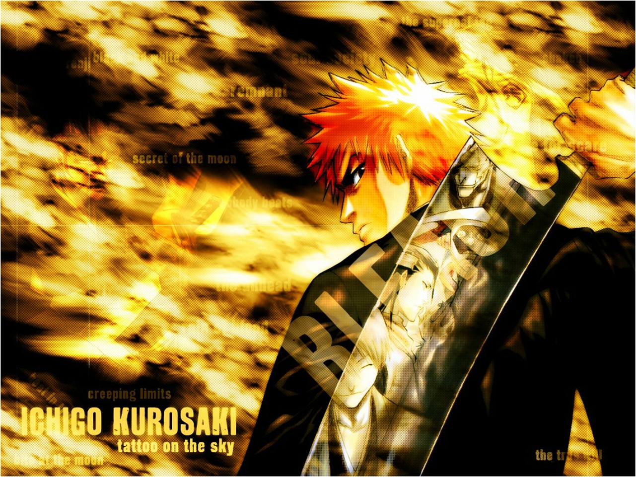 Handy-Wallpaper Bleach, Animes, Ichigo Kurosaki kostenlos herunterladen.