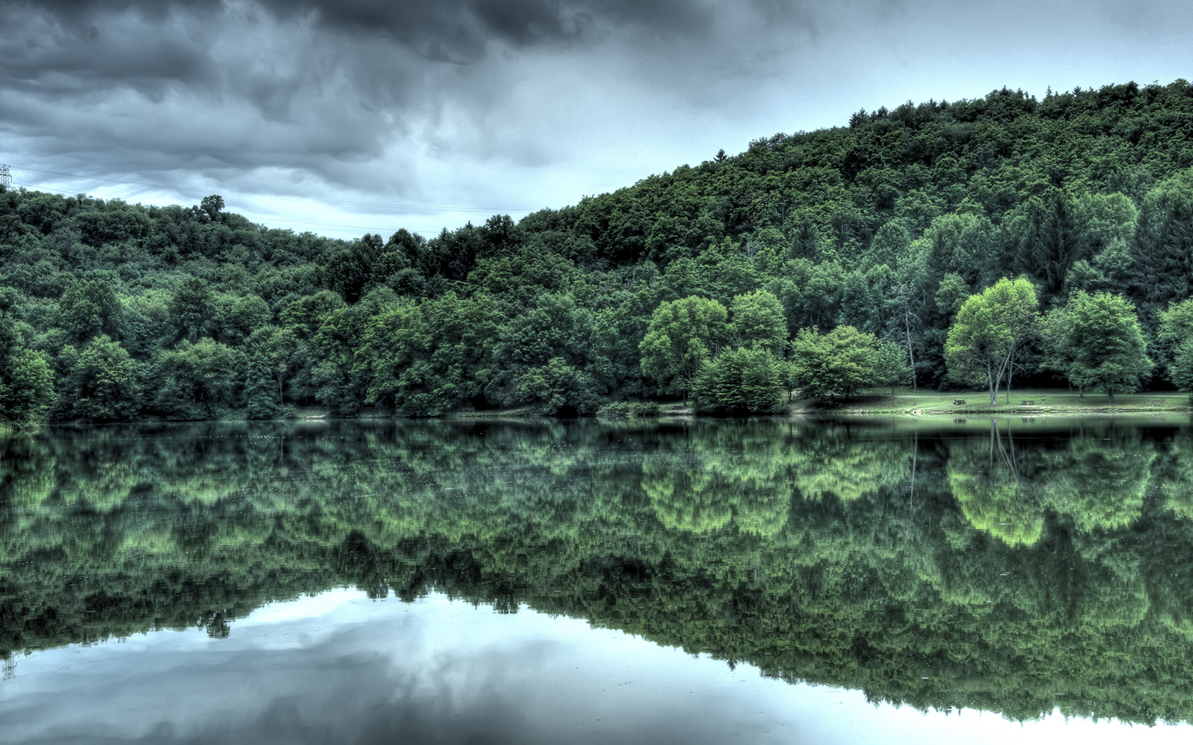 Free download wallpaper Lake, Hdr, Photography on your PC desktop