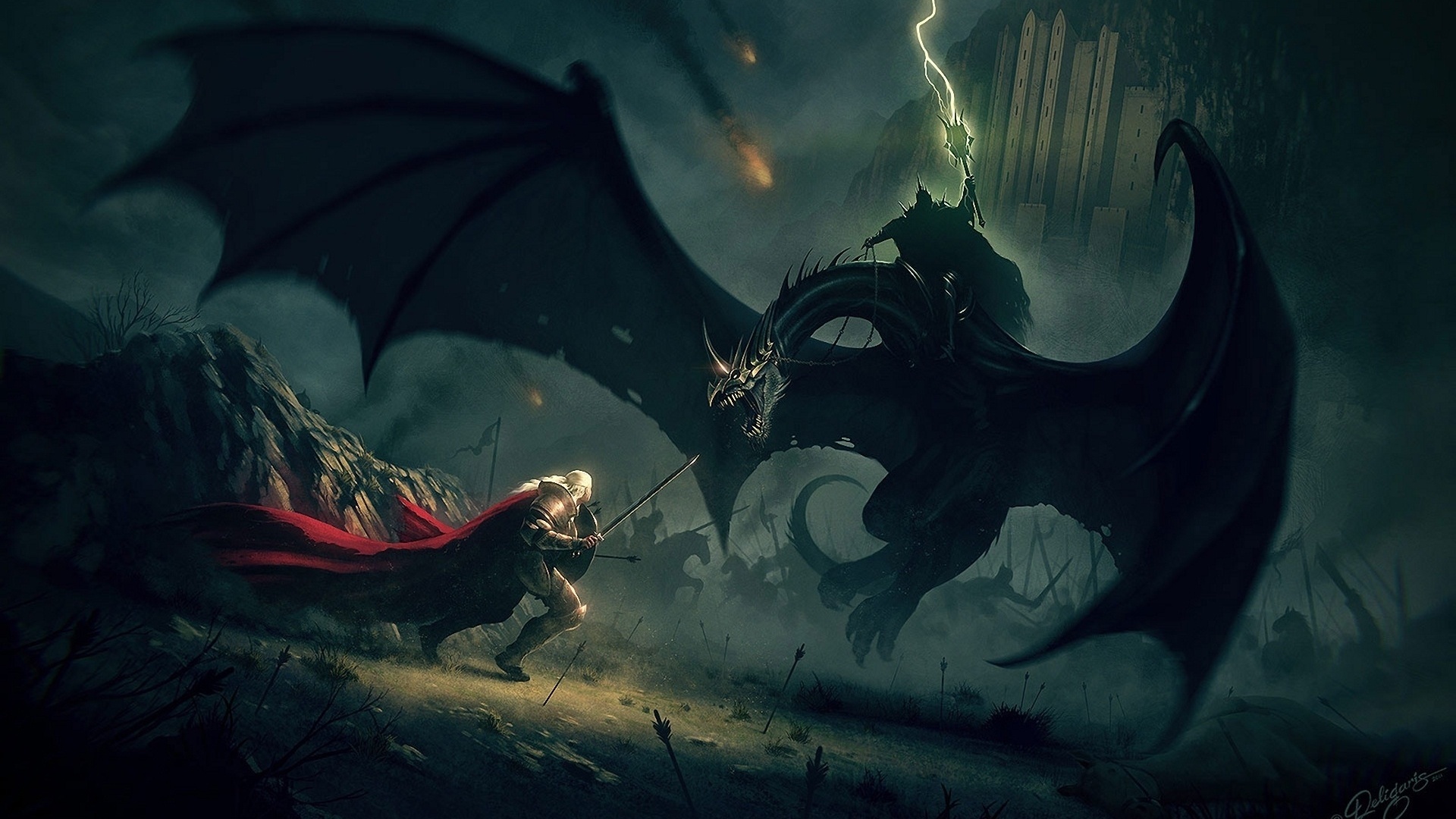 Free download wallpaper Fantasy, Dragons on your PC desktop