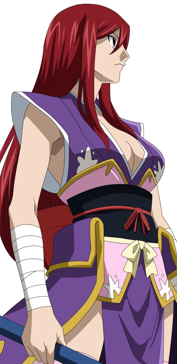 Descarga gratuita de fondo de pantalla para móvil de Fairy Tail, Animado, Erza Scarlet.