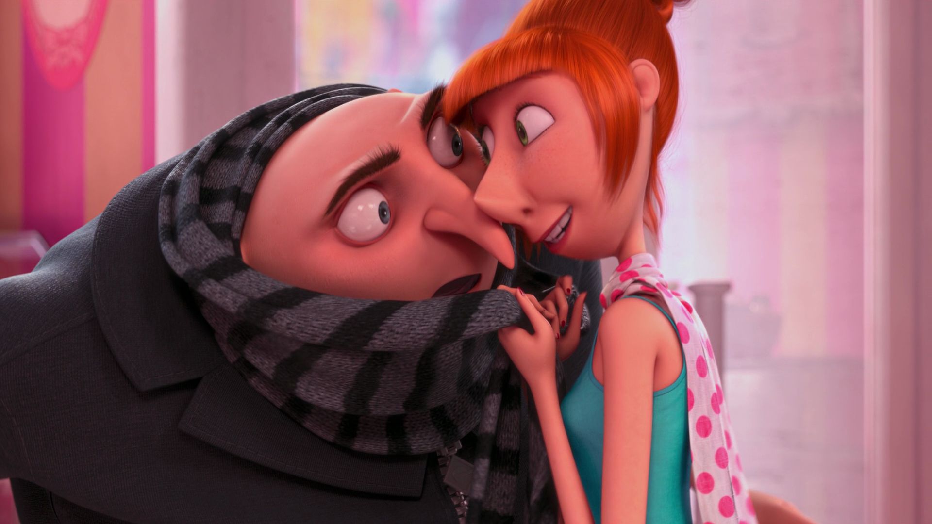 gru (despicable me), despicable me, movie, despicable me 2, lucy (despicable me)