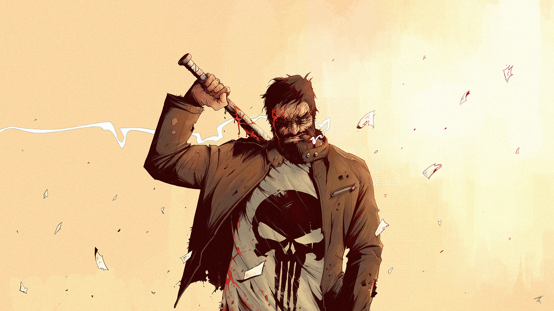 Download mobile wallpaper Comics, Punisher for free.