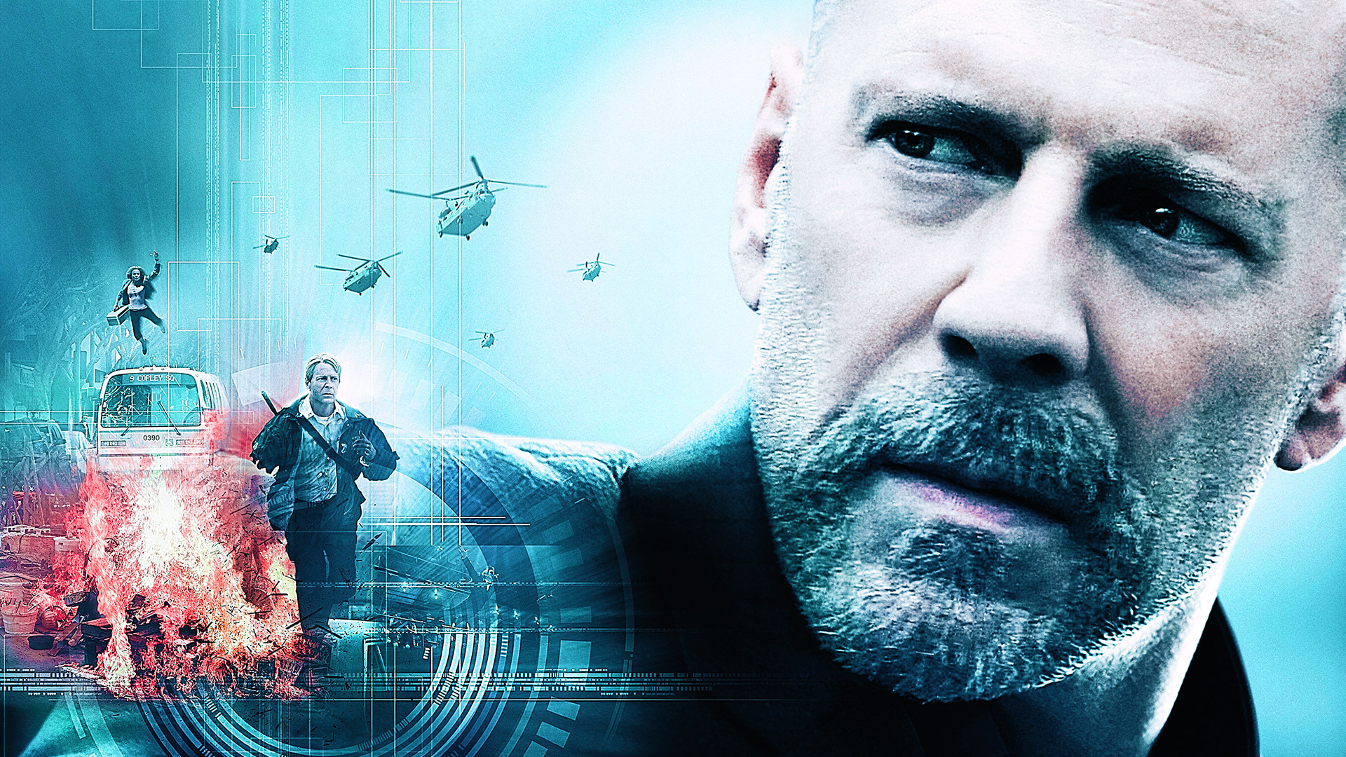 Laden Sie das Bruce Willis, Filme, Surrogates Mein Zweites Ich-Bild kostenlos auf Ihren PC-Desktop herunter