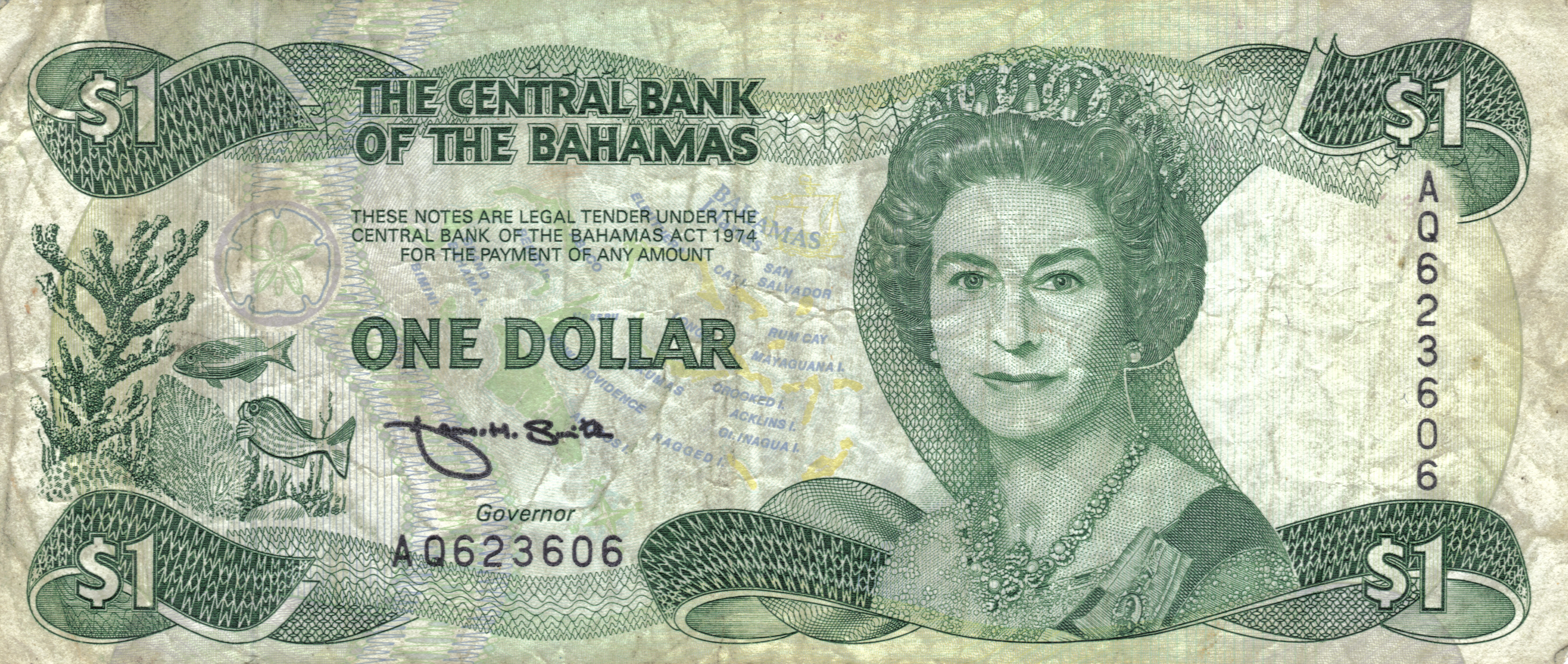 Téléchargez des papiers peints mobile Dollar Des Bahamas, Devises, Construction Humaine gratuitement.