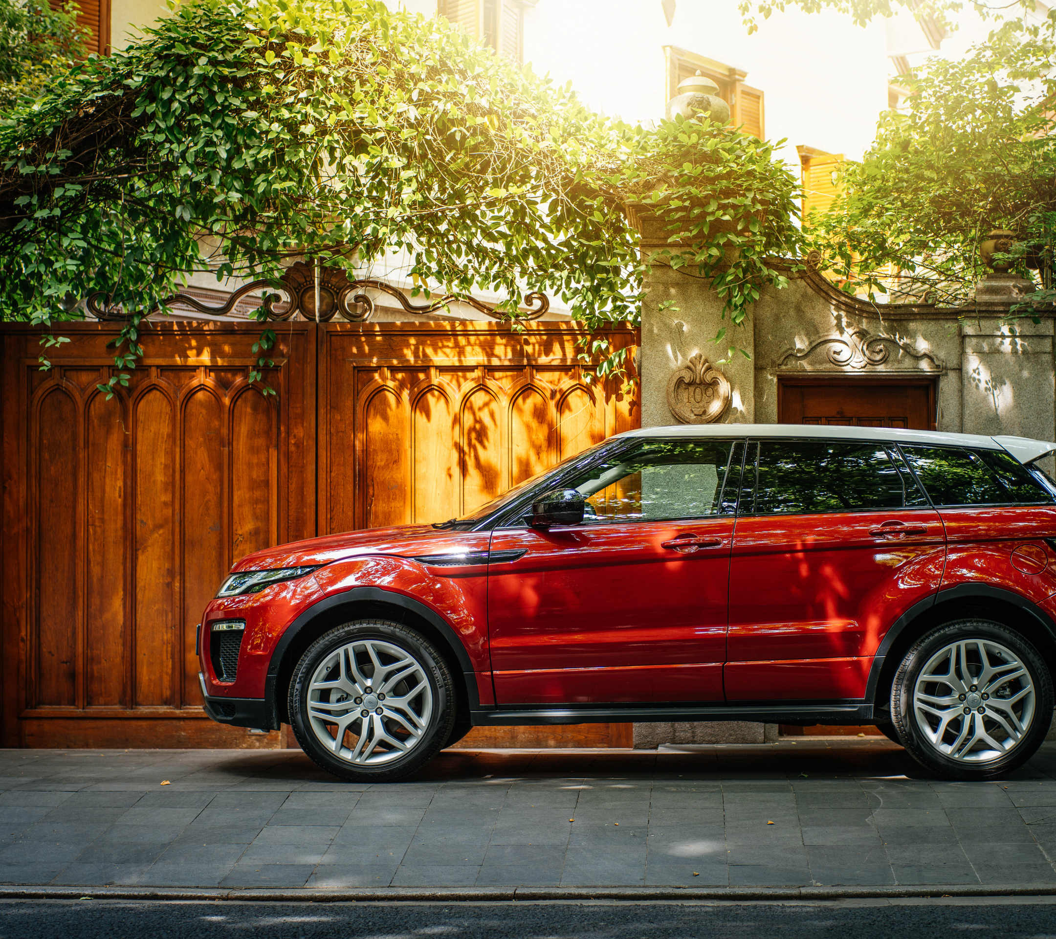 Download mobile wallpaper Range Rover, Land Rover, Car, Suv, Vehicle, Vehicles, Range Rover Evoque for free.